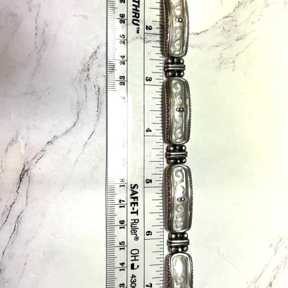 Brighton Bracelet Silver Filigree Details - Picture 6 of 11